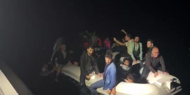 Muğla’da 41 sistemsiz göçmen kurtarıldı, 27 göçmen yakalandı