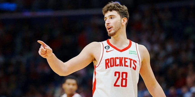 NBA’de Alperen Şengün rüzgarı dinmiyor : double-double yaptı